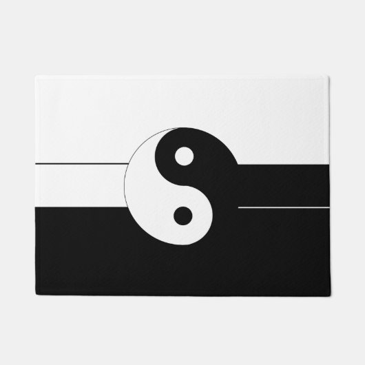 Yin yang deurmat (Voorkant)