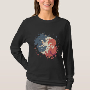 Yin Yang Dierenkunst, Geestwolven T-shirt