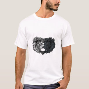 Yin Yang Dierenkunst, Leeuwenstrijd T-shirt