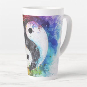 Yin Yang digitale kunst Latte Mok