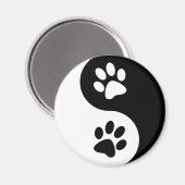 Yin Yang Dog Paws Magneet (Voorkant / Achterkant)