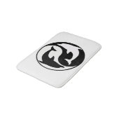 Yin Yang Dolphins Bath Mat (Gekanteld)