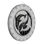 Yin Yang Dolphins Dart Board Dartbord (Voorkant Links)