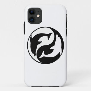 Yin Yang Dolphins iPhone 5G Hoesje