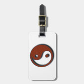 Yin Yang door Shirley Taylor Bagagelabel (Voorkant verticaal)