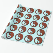 Yin Yang door Shirley Taylor Cadeaupapier (Uitgerold)