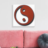 Yin Yang door Shirley Taylor Canvas Afdruk (Insitu (Woonkamer))
