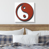 Yin Yang door Shirley Taylor Canvas Afdruk (Insitu (Slaapkamer))