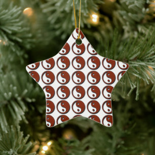Yin Yang door Shirley Taylor Keramisch Ornament