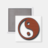 Yin Yang door Shirley Taylor Magneet (Voorkant / Achterkant)