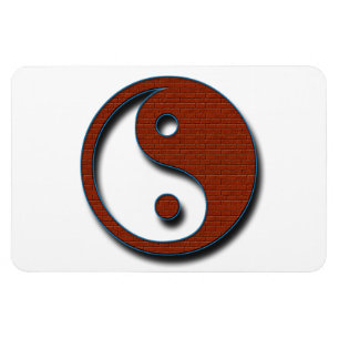 Yin Yang door Shirley Taylor Magneet
