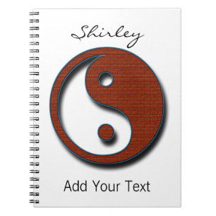 Yin Yang door Shirley Taylor Notitieboek