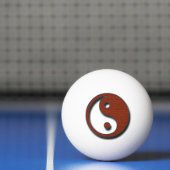 Yin Yang door Shirley Taylor Pingpongbal (Net)
