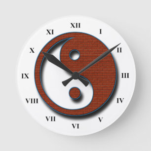 Yin Yang door Shirley Taylor Ronde Klok