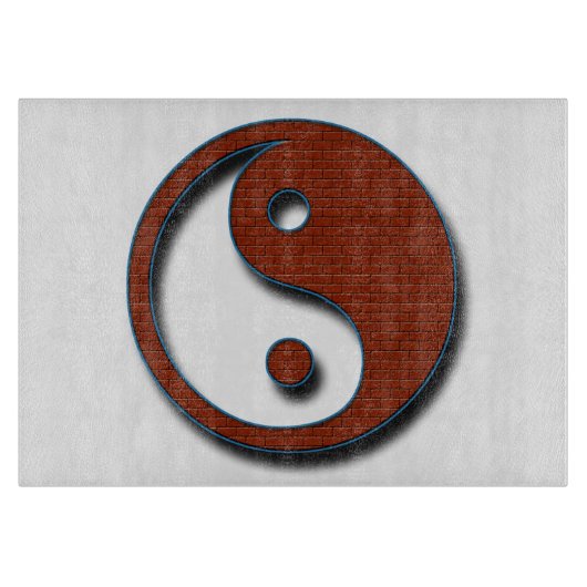 Yin Yang door Shirley Taylor Snijplank (Voorkant)