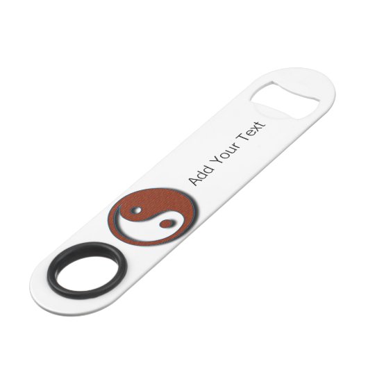 Yin Yang door Shirley Taylor Speed Flessenopener (Voorkant Gekanteld)