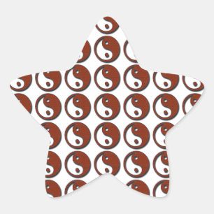 Yin Yang door Shirley Taylor Ster Sticker