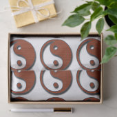 Yin Yang door Shirley Taylor Tissuepapier (Geschenk)