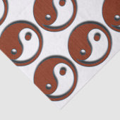 Yin Yang door Shirley Taylor Tissuepapier (Detail)