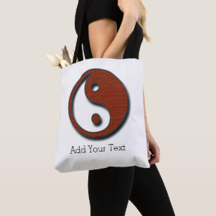 Yin Yang door Shirley Taylor Tote Bag