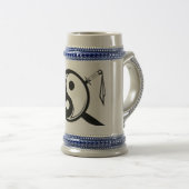 Yin Yang Double Broadswords Bierpul (Voorkant rechts)