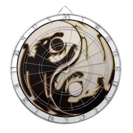 Yin yang Double Dragon Dartbord