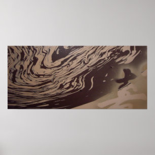 "Yin Yang Draaikolk" Poster