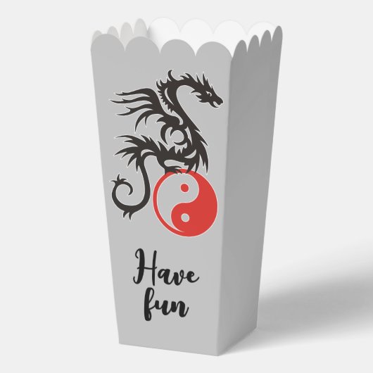 Yin & Yang - Draak 1 Bedankdoosjes (Achterkant)