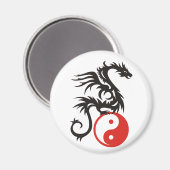 Yin & Yang Draak Magneet (Voorkant / Achterkant)