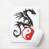 Yin & Yang Draak Muismat (Met muis)