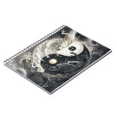 yin yang draak notitieboek (Linkerzijde)