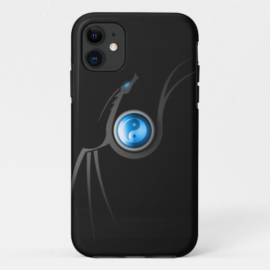 Yin Yang Dragon Case-Mate iPhone Case (Achterkant)