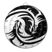Yin Yang Dragon Dartbord (Voorkant)