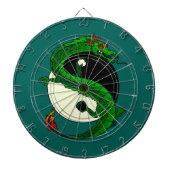 Yin Yang Dragon. Dartbord (Voorkant)