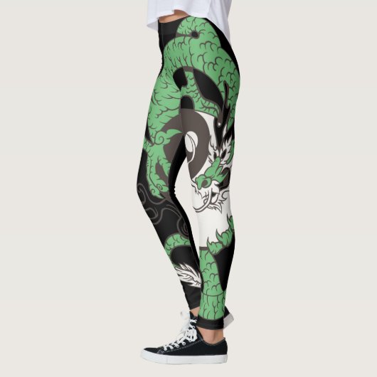 Yin Yang Dragon Leggings (Links)