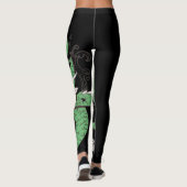 Yin Yang Dragon Leggings (Achterkant)
