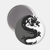 Yin Yang Dragon Magneet (Voorkant / Achterkant)