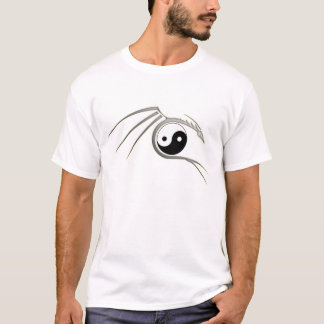 Yin-Yang Dragon Shirt - Wit