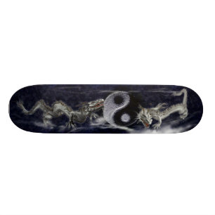 Yin Yang Dragon Skateboard