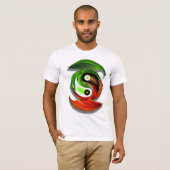 Yin Yang Dragon T-shirt (Voorkant volledig)
