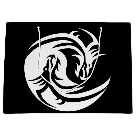 yin yang dragons gift groot cadeauzakje (Voorkant)