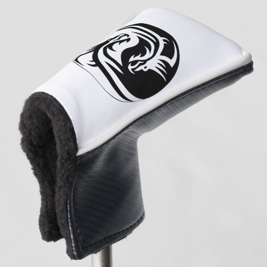 Yin Yang Dragons Golf Head Cover (3/4 voorkant)
