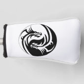 Yin Yang Dragons Golf Head Cover (Voorkant)