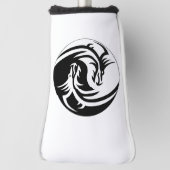 Yin Yang Dragons Golf Head Cover (Draai 90)