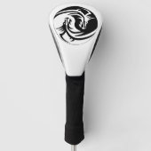 Yin Yang Dragons Golf Head Cover (Voorkant)