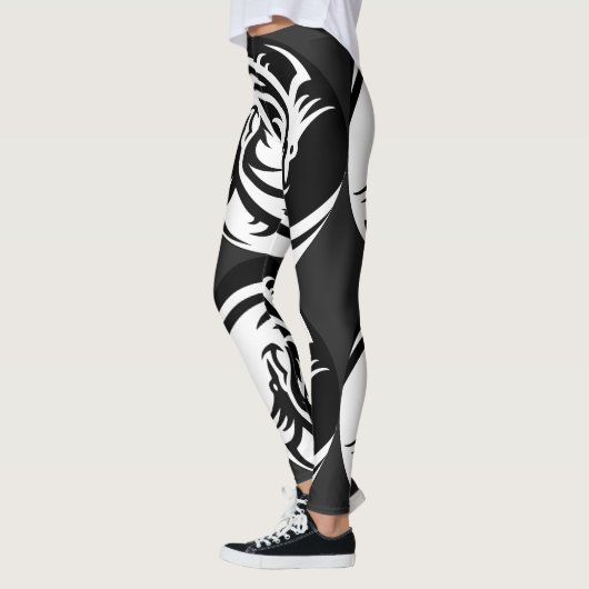 Yin Yang dragons Leggings (Links)