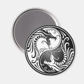 Yin Yang Dragons Magneet (Voorkant / Achterkant)