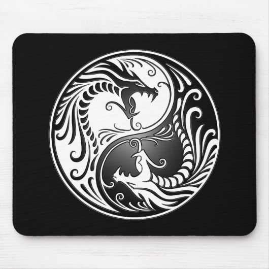 Yin Yang Dragons Muismat (Voorkant)