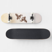 Yin Yang Dragons Persoonlijk Skateboard (Horizontaal)