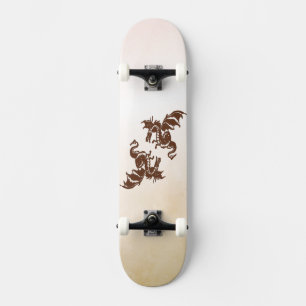 Yin Yang Dragons Persoonlijk Skateboard